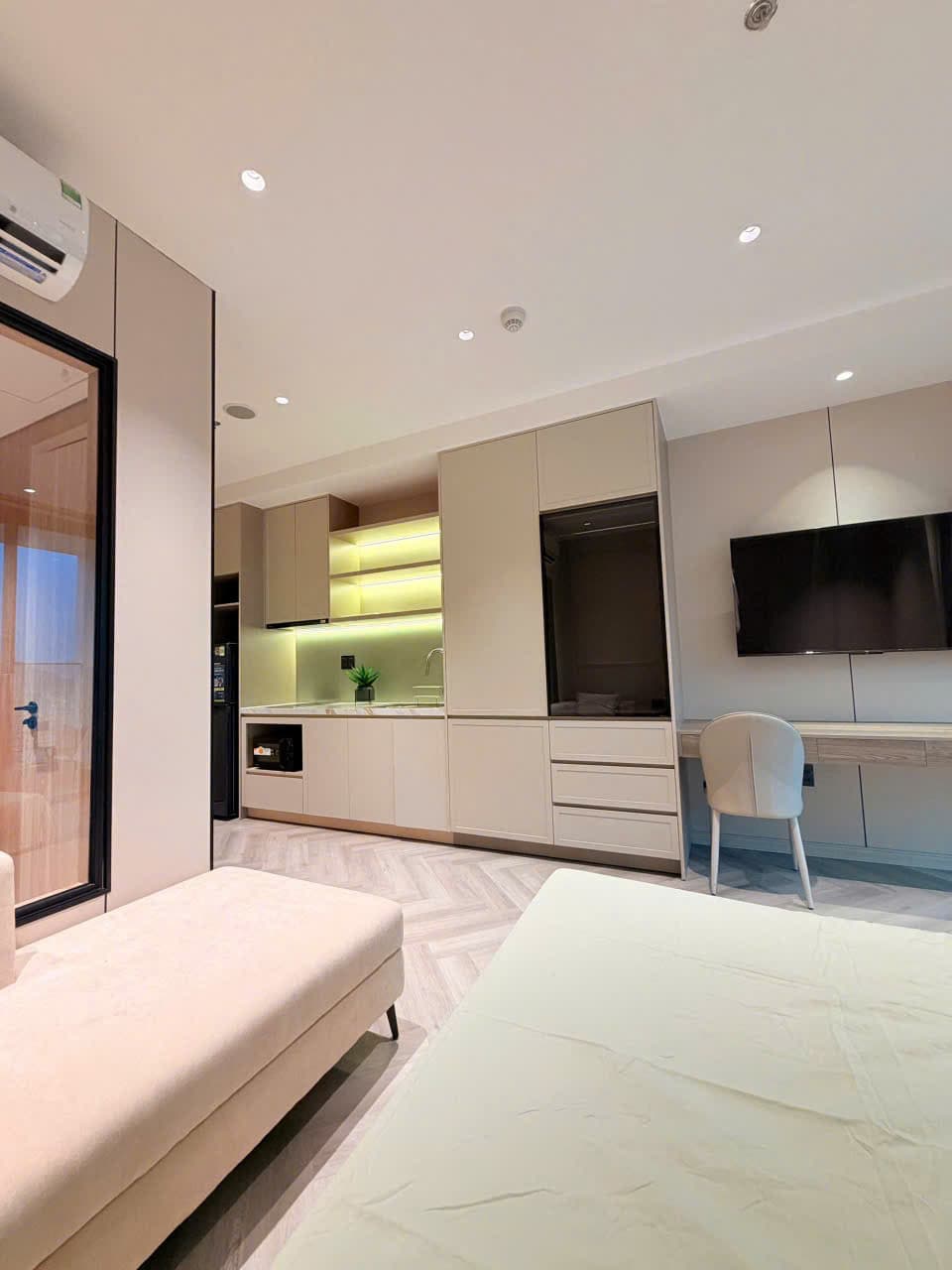 Phòng khách căn hộ hiện đại tại Đà Nẵng